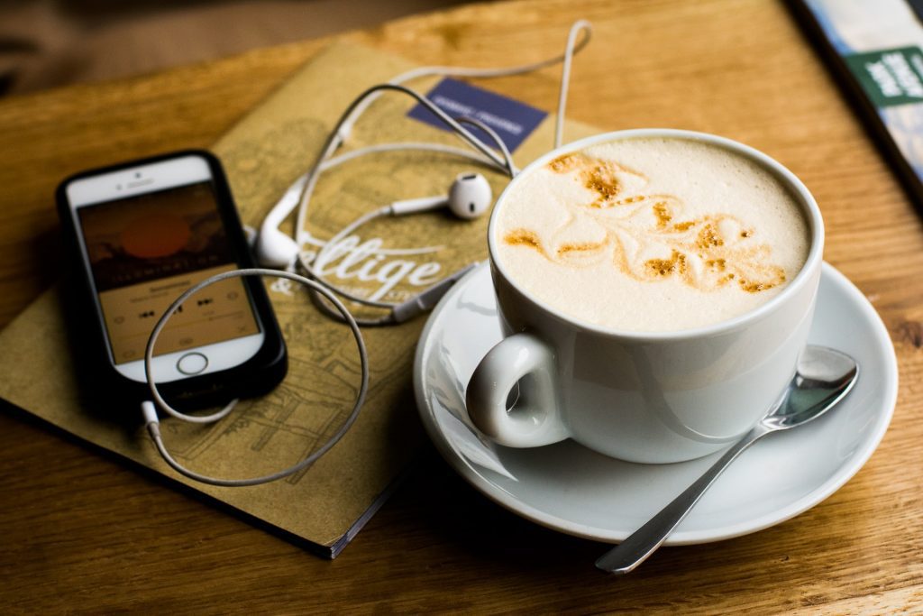 Coffee break and podcast