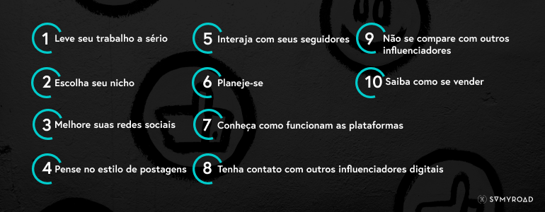 Passo a passo como iniciar na carreira de digital influencer