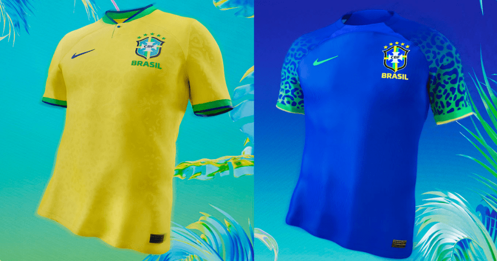 Camisas da Seleção brasileira 2022