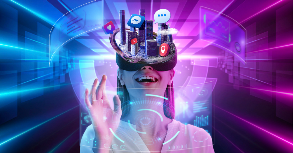 A origem do Metaverso. Foto ilustração: Reprodução