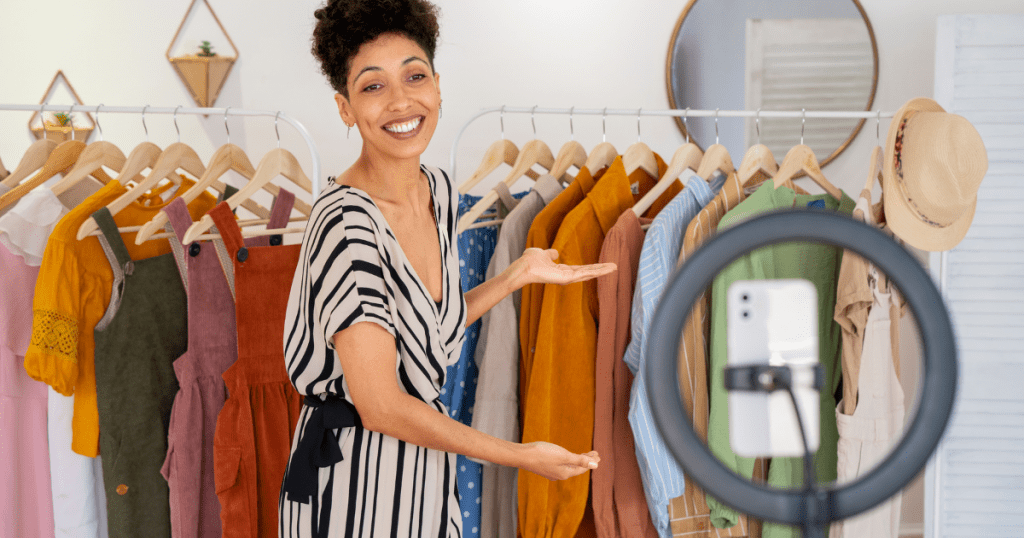 Empreendedora em Live commerce